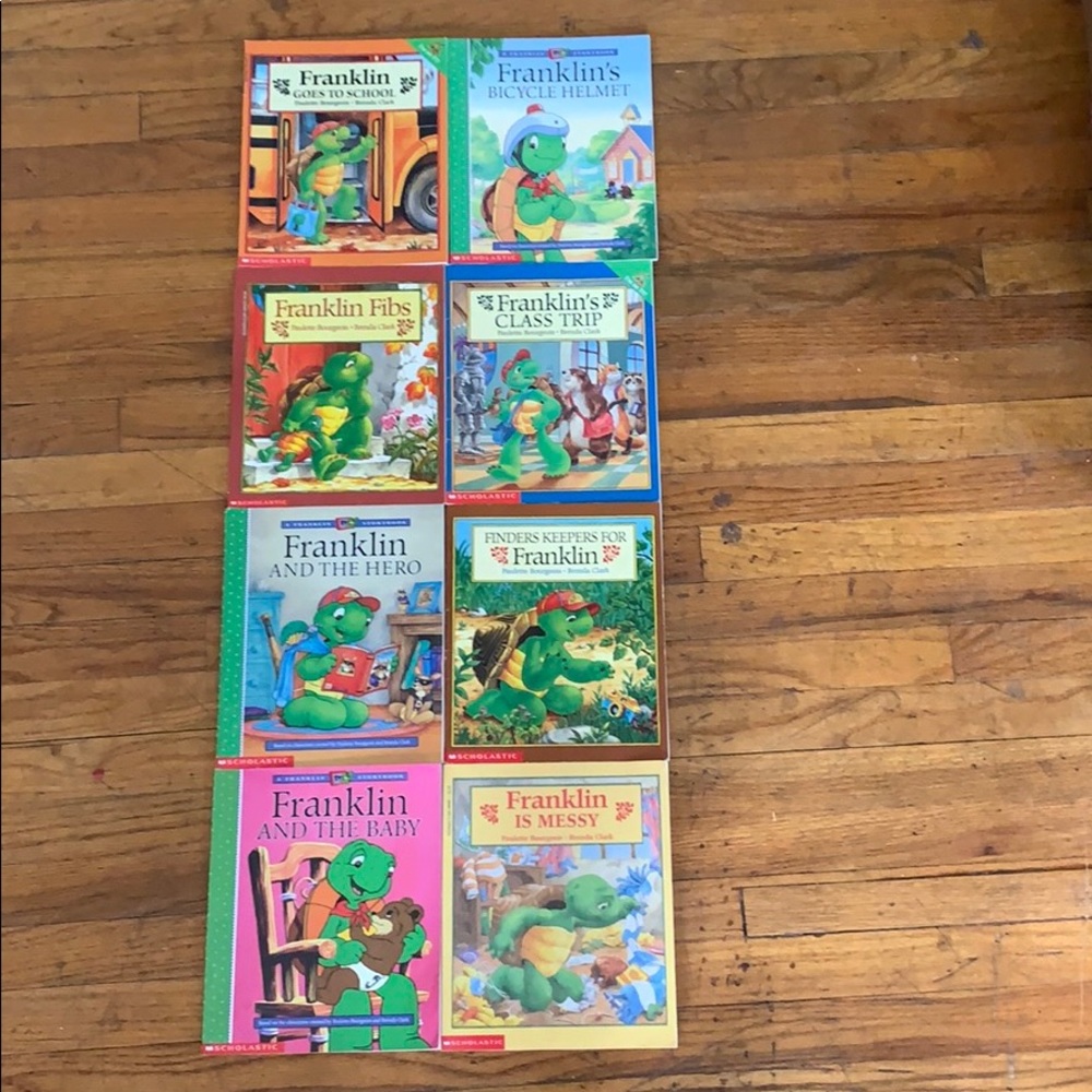 Kids story time 8 Scholastic FRANKLIN STORY BOOKS